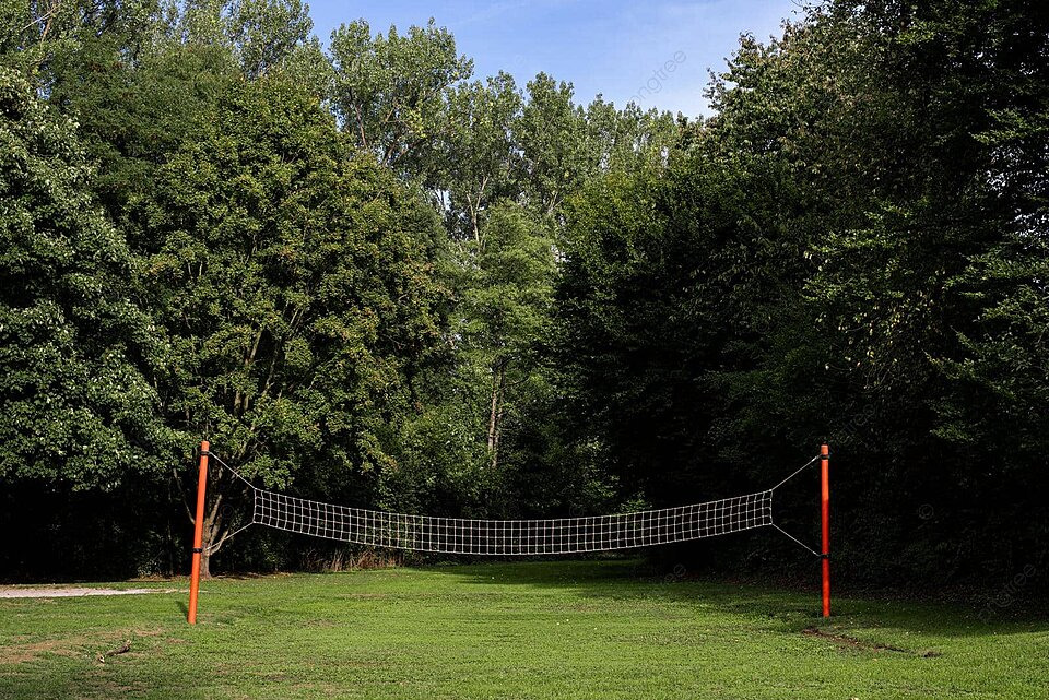 Sân bóng chuyền cỏ (Grass Volleyball)