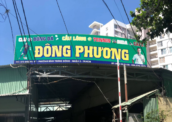 Sân cầu lông Đông Phương