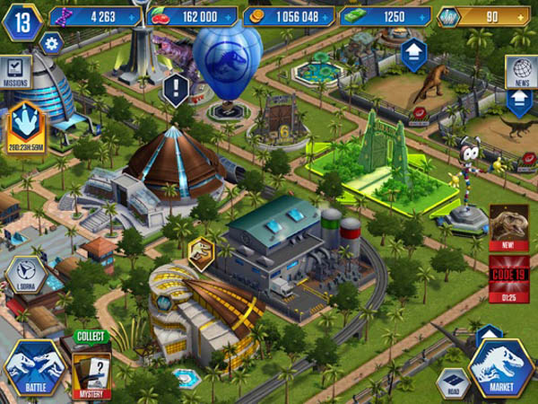 Công nghệ đồ họa và âm thanh trong các game Jurassic World™