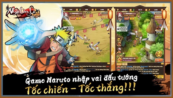 Đồ họa và âm thanh sống động trong Game Ninja Làng Lá