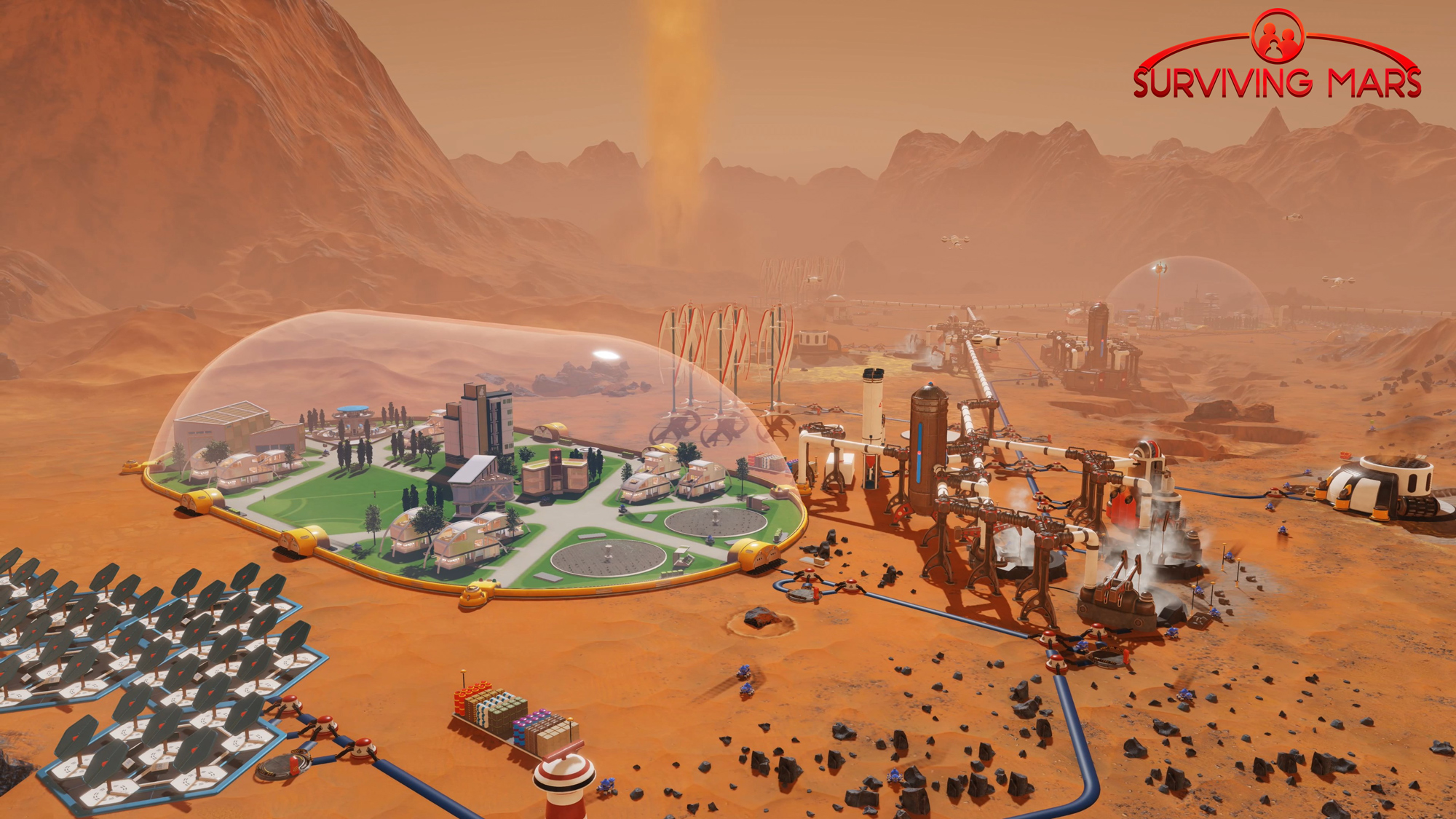 Khám phá các cơ chế gameplay cốt lõi trong Surviving Mars