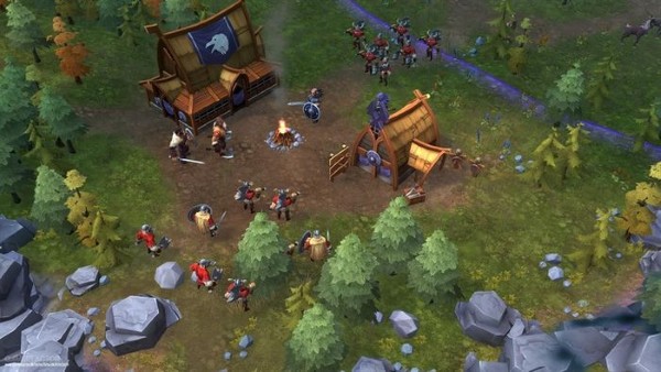 Gameplay của Northgard là sự kết hợp độc đáo giữa chiến đấu và sinh tồn